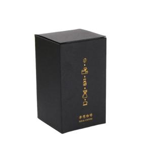 Buy cheap Hot Sale Rectangle Black Wrapping Gift Package Paper Box product
