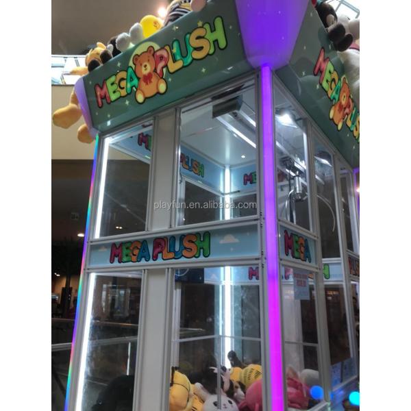 Brazil Most Popular KIT Big Size Gift Doll Toys Baby Bear Big Huge Skill Toy Crane Catcher Machine Arcade Claw Prize