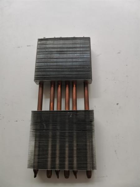 Quality Square T5 Cpu Fan And Heatsink , Multiple Tubes Aluminium Heatsink Extrusion for sale