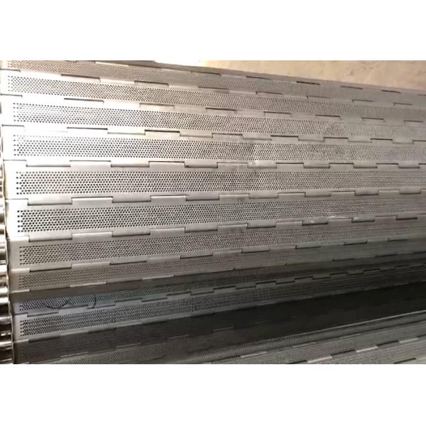Plate Link Ss304 1.2mm Conveyor Wire Mesh Belt
