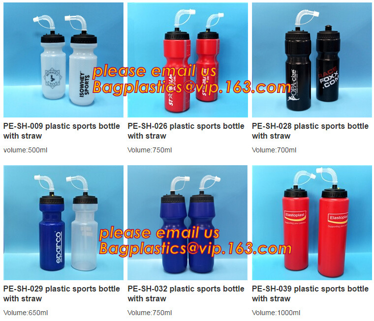 500ml BPA Free TPU Plastic Collapsible Foldable Soft Flask Sports Running Bicycle Water Bottle with Straw