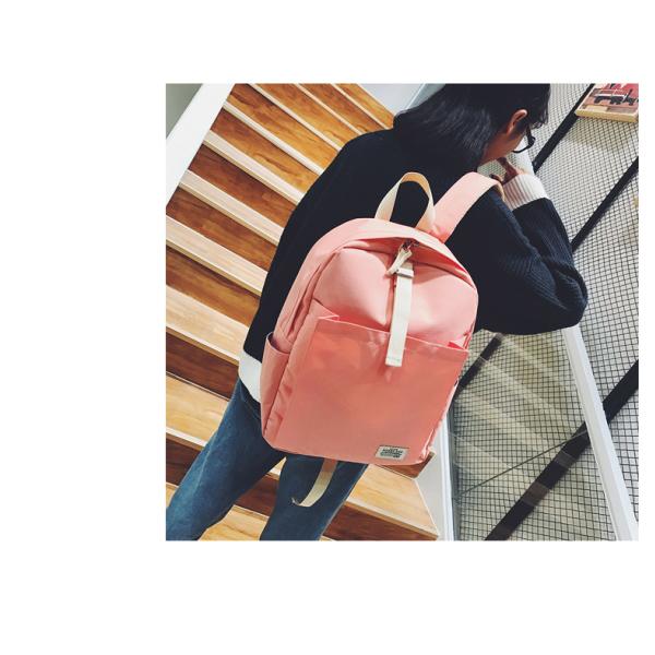 Waterproof Backpack College Students Canvas Bag For Men and Women Fashion Travel Bag