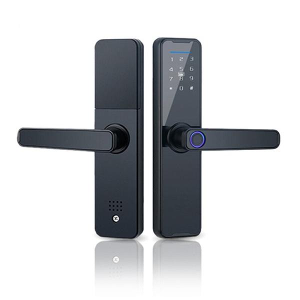 Quality Keyless Entry Biometric Mortise Lock Fingerprint Keypad Door Lock for sale