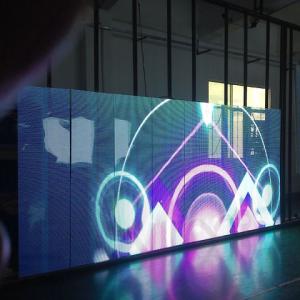 China 266x250 Transparent LED Display Panel Multiscene Aluminum Frame on sale