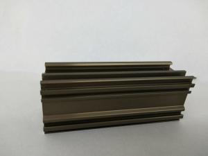 Buy cheap Champagne Bronze Extruded Aluminum Electronics Enclosure , Aluminum Window Parts product