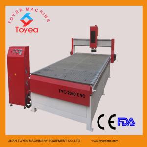 Buy cheap CNC Wood router machine with helical driving model HIWIN square linear rail TYE-2040 product
