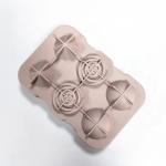 Creative Silicone Mold Rose Diamond Ball Release Flexible Silicone Ice Cube Tray