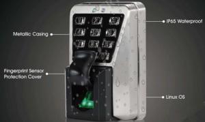 Buy cheap Software TCP/485 Internet Biometric Fingerprint Access Control KO-AC500 product