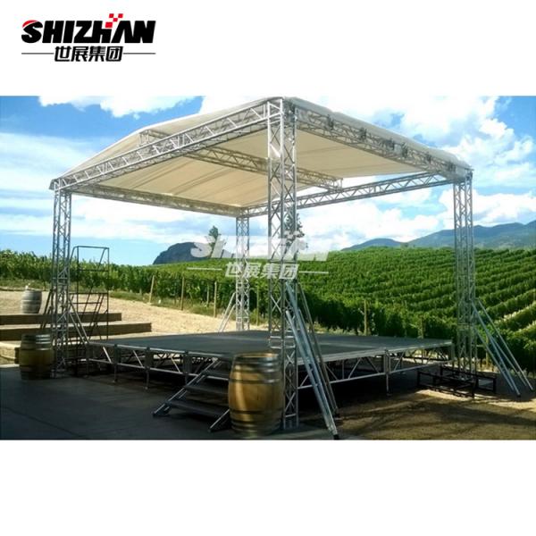 Performance Steel Roof aluminum truss stage light frame 600*760mm