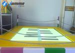 Dynamic Trampoline Interactive Projector Games with Camera Computer Integrated