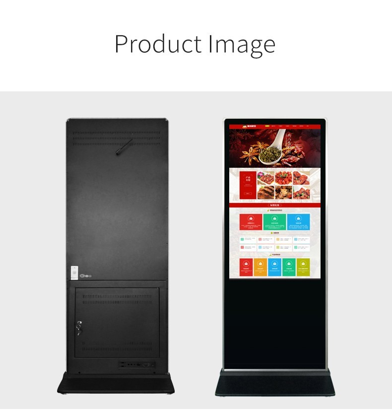 Network AD Interactive Free Standing Digital Signage Digital Signage Totem