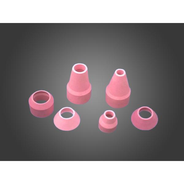 Air Cooled Tig Welding Pink Alumina Ceramic Nozzle For Sandblasting Argon-arc Welding Torch Nozzle
