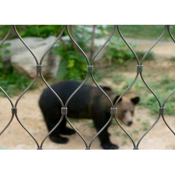 Professional Custom Zoo Wire Mesh Ferrule Type Animal Enclosure Mesh