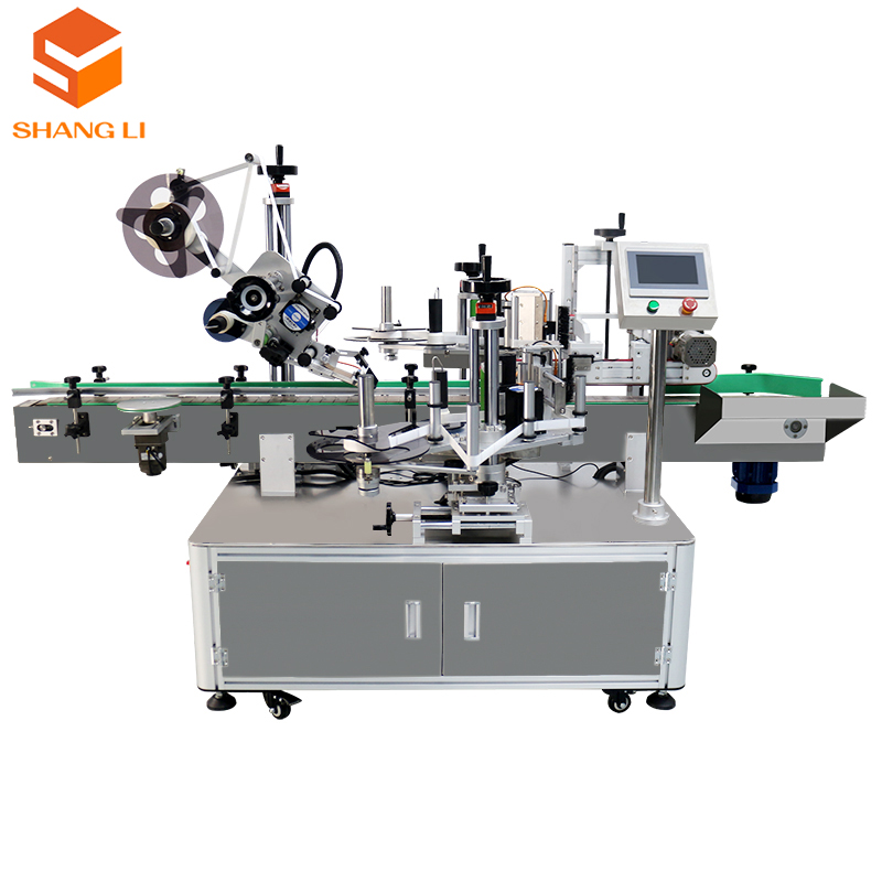 230 KG Auto Brewers Wine Double Side Labeling Machine for Front and Back Barcode Labeling