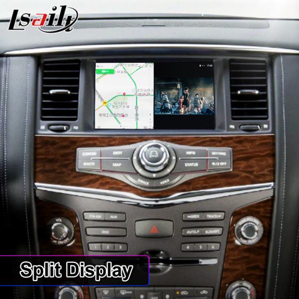 Lsailt Car Multimedia Screen for Nissan Patrol Y62 2011-2017 With Wireless Android Auto Carplay