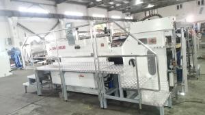 Good Ink Coverage Flexo Printing Machine 4500kg 380V 3P Automatic Cylinder Screen Printing Machine