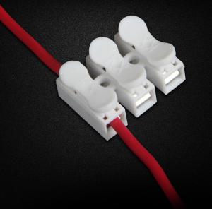 Buy cheap 3 Pole Quick Wire Connector Terminal Block Spring Connector LED Strip Lighting product