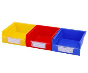 Solid Box Workshop Storage Bins for Convenient Organization of Small Parts and Bolts