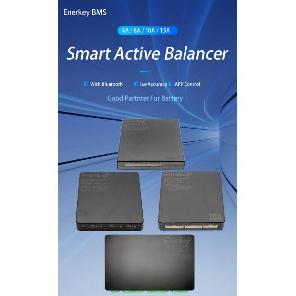 8S 16S 20S Smart Active Balancer BMS 4A 8A 10A 15A Li-Ion / Lifepo4 / Lto Battery