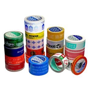 China Transparent Tape Custom Printing Logo Sealing Tape Color Printing on sale