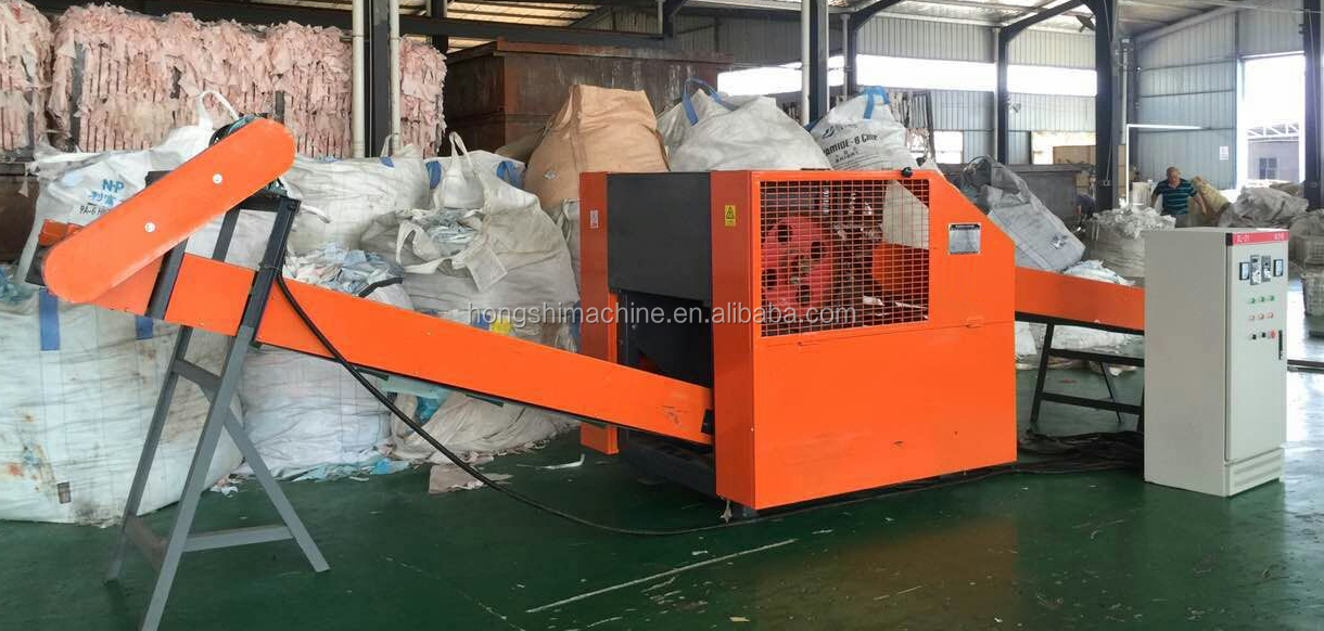 Waste textile recycling machine fabric old clothes fiber crusher shredder machine