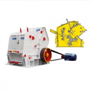 Buy cheap 220kW 200-300 TPH Output Horizontal Shaft Impact Crusher For Hard Rock product