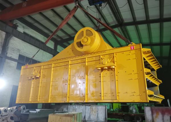 Quality 55kw Horizontal Vibration Separation Machines With 3 Layers Sieve for sale