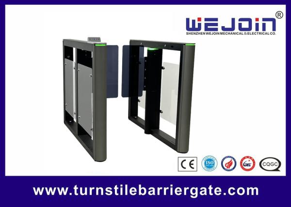 Quality 600-1100mm Width of Passage Access Control Turnstile Gate with RS485 Communication and Backup Battery Option for sale