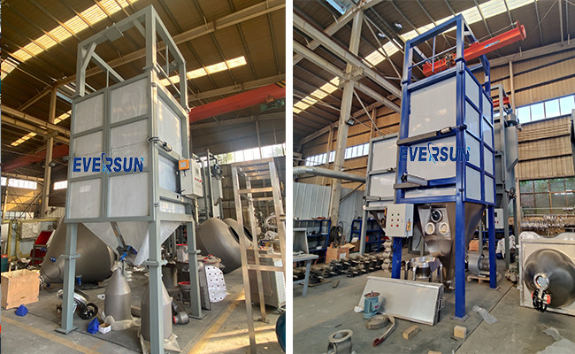Customized Explosion Proof Type Bulk Bag Unloader Super Sack Unloader For Plastic