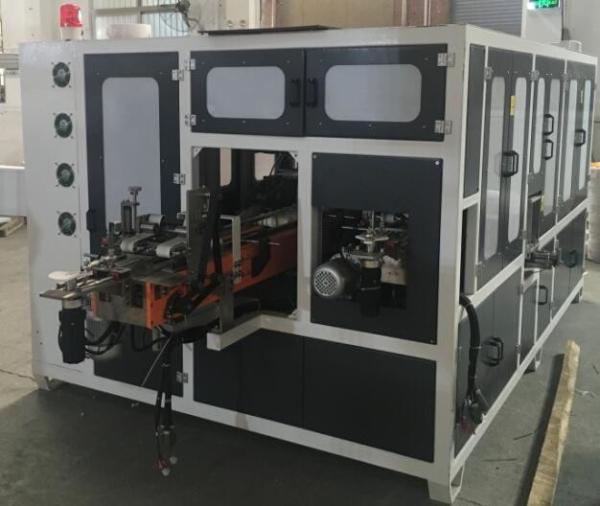 Quality 380 Volt Tissue Paper Manufacturing Machine , Tissue Packaging Machine High Speed for sale