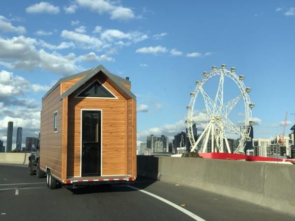 Quality Light Steel Frame Prefab Eco Modular Tiny Trailer Home Modular Prefabricated Homes for sale