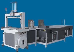 China 1200mm Automatic Carton Strapping Machine PP Hot Fusion Easy Operation on sale