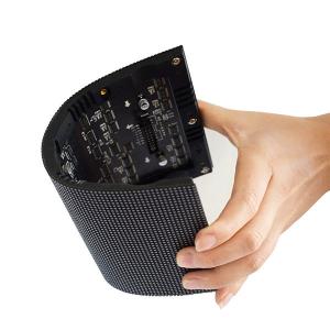 Buy cheap Special Material P1.579mm Flexible LED Display Screen Soft Module product