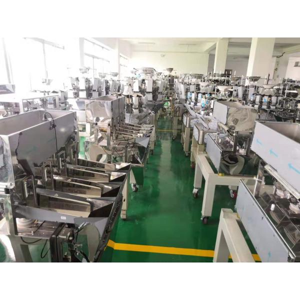 CE Certificate 304SS 4 Head Linear Weigher For Tin Cans Nut Filling Line