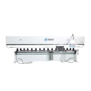 China Round Trip Vertical V Cutting Machine Automatic V Grooving Machine With Two Tool Holders on sale