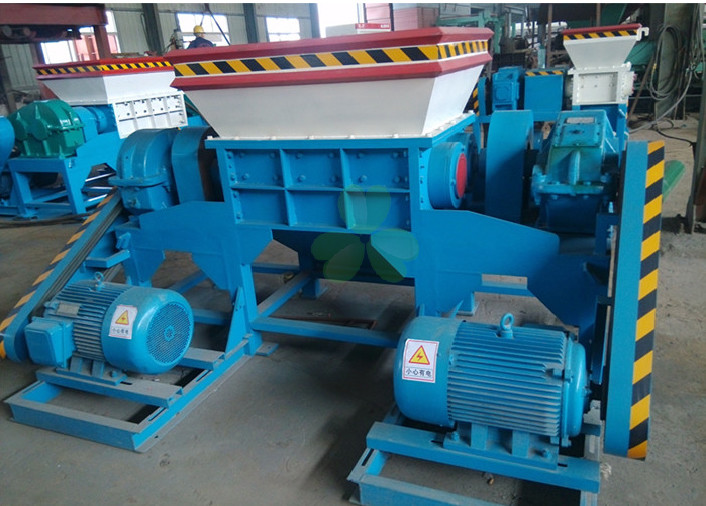 Big Size Plastic Bottle Shredder Machine With 40pcs Knives Customized Color