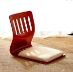 Japanese Style Comfortable Wooden Stackable Tatami Chair Leisure Chair No Legs