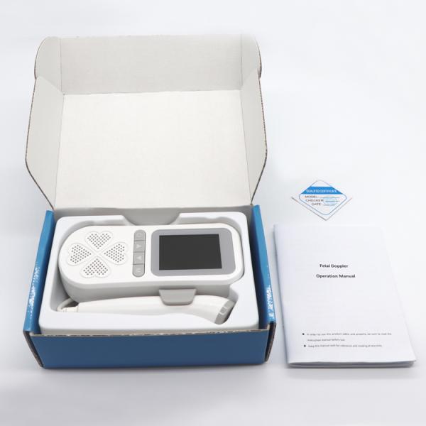 ABS 210bpm 3MHz Fetal Doppler For Pregenent Lady