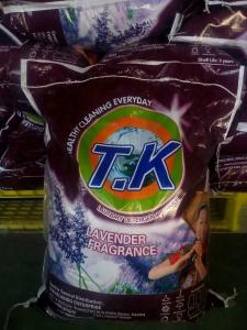 China T.K branded laundry detergent powder/1kg,10kg branded laundry washing powder to africa on sale