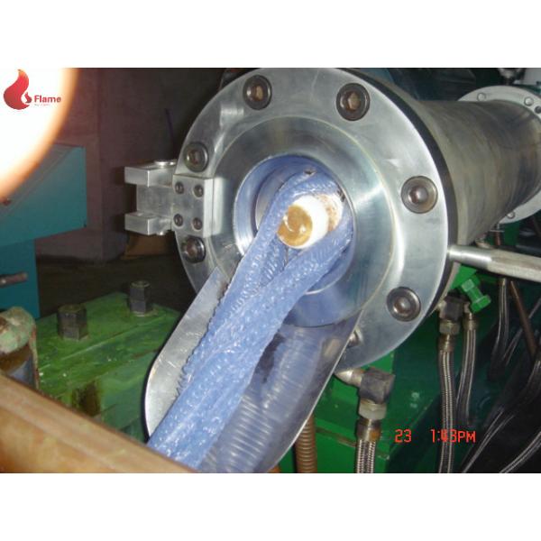 PVC 200mm Plastic Pelletizing Machine / Roller Extruder , Cylinder Planetary Roller Screw