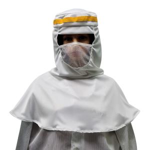 Buy cheap Sub Microfiber Knitted Cleanroom Shawl Cap Dust Free product