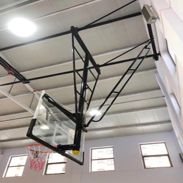 Steel Suspended Electric Basketball Stand Wireless Control