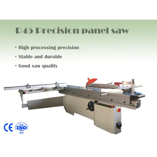 R45 Sliding Table Precision Panel Saw Wood Panel Melamine Mdf Board Cutting