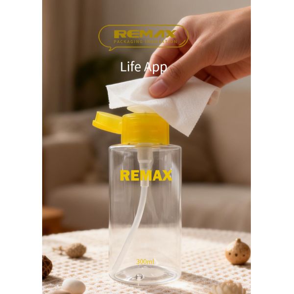 300ml nail polish remover pump bottle