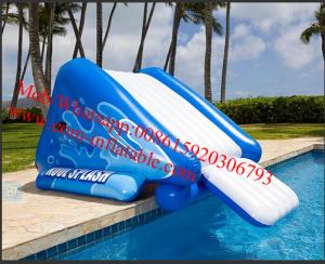 Buy cheap Freefall 6 Inflatable Water Slide Aquatic Jungle Joe Water Slide product