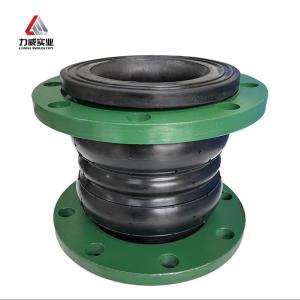 High Pressure Double Sphere Flexible Rubber Joint 6-40bars With Noise Reduction And 6-40bars PN6-PN40 Pressure Capability