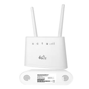 Buy cheap Mobile Hotspot RJ45 RJ11 LAN 2.4 G WiFi Router , Dual SIM 4G LTE Router product
