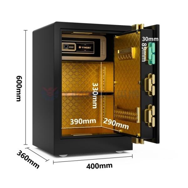 Quality Biometric Fingerprint Lock Home Safe Box 32kg YB/RS-60 for sale