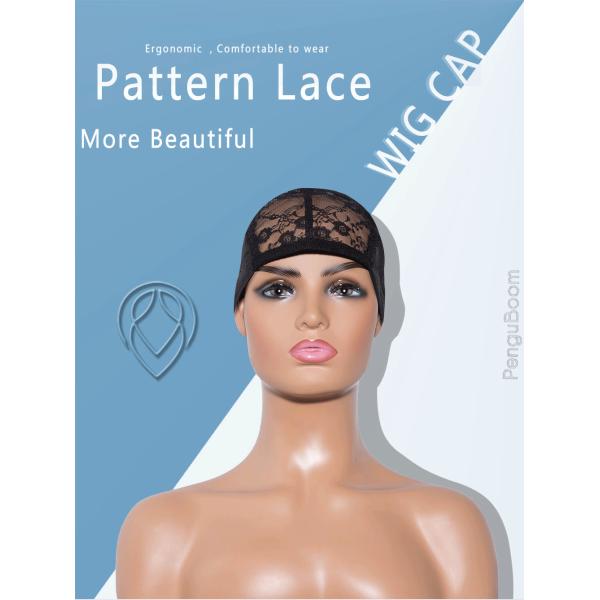 Customized Size Black Tight Spandex Wig Cap OEM Design