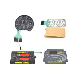 China Customized Membrane Switch Keypad Push Button metal dome membrane switch on sale